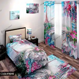 ست اتاق خواب برج ایفل کد 1015