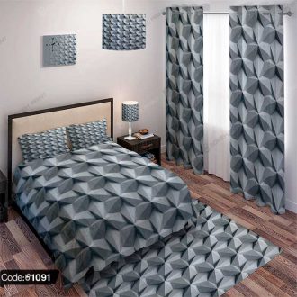 ست اتاق خواب هندسی سه بعدی 1091