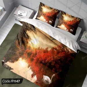 روتختی سه بعدی رودخانه و قو کد 1147