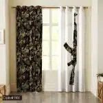 پرده چاپی اسلحه AK-47 چریکی کد 1161