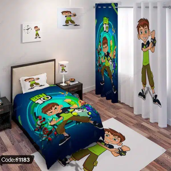 ست اتاق خواب بن تن BEN10 کد 1183