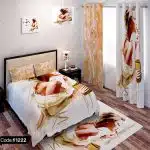 ست اتاق خواب فشن گل و زن کد 1222