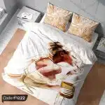 روتختی سه بعدی فشن گل و زن کد 1222