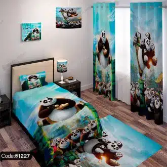 ست اتاق حواب پاندای کونگ فوکار کد 1227