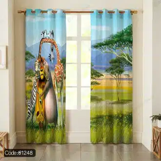 پرده چاپی انیمیشن ماداگاسکار کد 1248