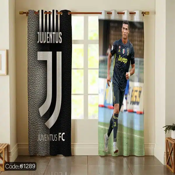 پرده چاپی رونالدو و یوونتوس کد 1289
