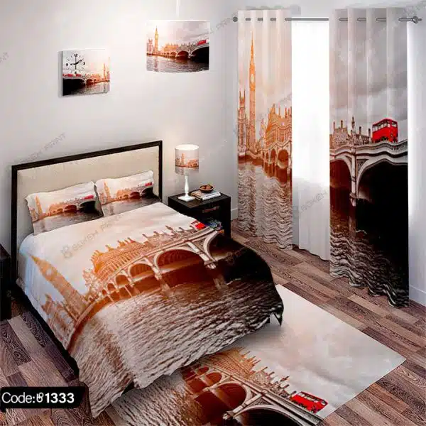 ست اتاق خواب منظره برج ساعت کد 1333