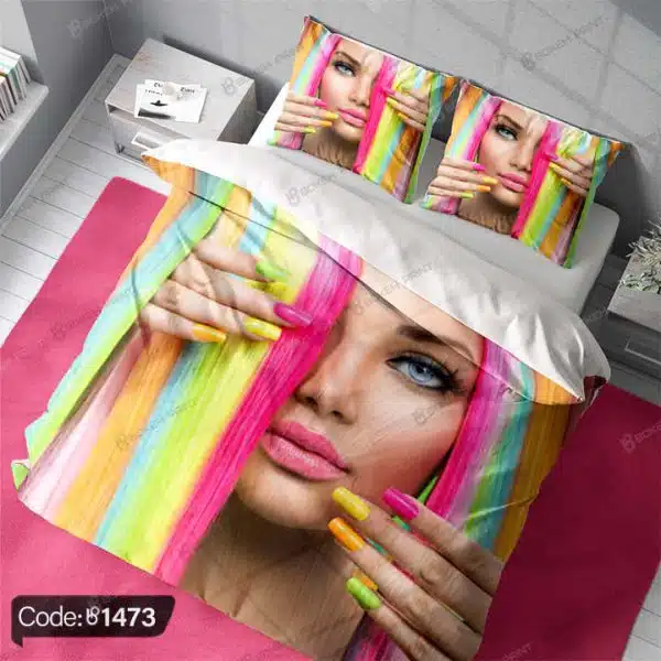 روتختی سه بعدی چهره زن کد 1473