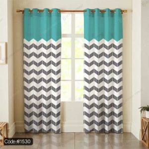 پرده چاپی هندسی کد 1530