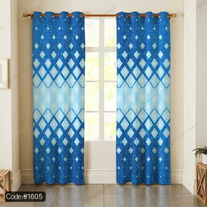 پرده چاپی هندسی کد 1605
