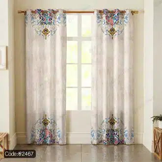 پرده چاپی اسلیمی کد 2467