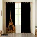 پرده پانچ برج ایفل کد 2586