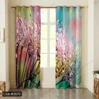 پرده چاپی قاصدک کد 2670