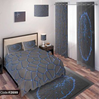 ست اتاق خواب فانتری سه بعدی کد 2699