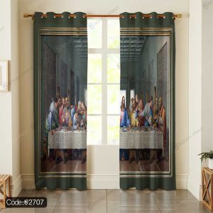 پرده چاپی شام آخر کد 2707