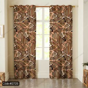 پرده پانچ هندسی سه بعدی کد 2725