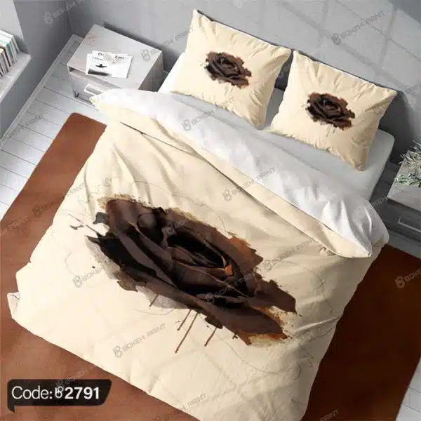 روتختی طرح گل رز کد 2791 روتختی طرح گل رز کد 2791