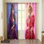 پرده پانچ دخترانه کد 1752