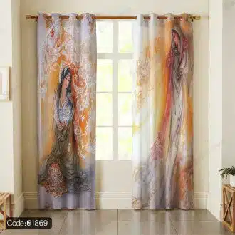 پرده پانچ نقاشی ایرانی کد 1869