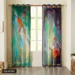 پرده پانچ دختر هنرمند کد 1961