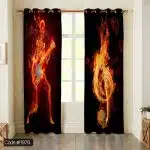 پرده چاپی گیتار و نت کد 1970