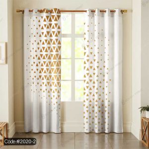 پرده چاپی هندسی کد 2020