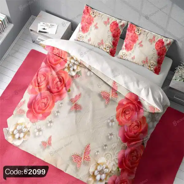 روتختی سه بعدی گل کد 2099 روتختی سه بعدی گل کد 2099