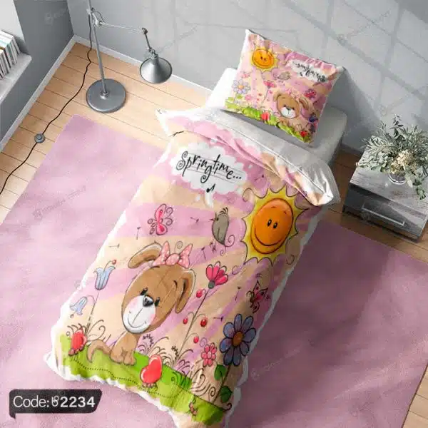 روتختی سه بعدی کودکانه خرس کد 2234