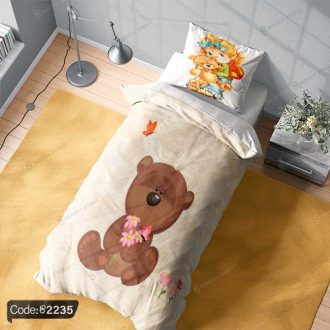 روتختی سه بعدی کودک و خرس کد 2235