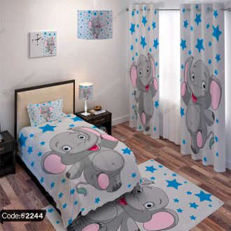 ست اتاق خواب فیل کودک کد 2244