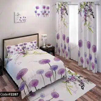 ست اتاق خواب گل و قاصدک کد 2287