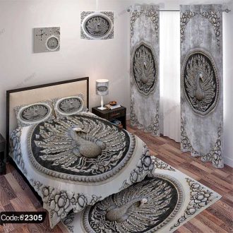 ست اتاق خواب سنتی طاووس کد 2305