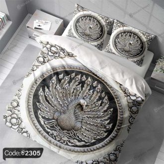 روتختی سه بعدی سنتی طاووس کد 2305