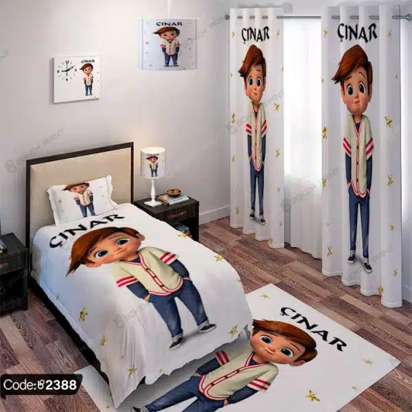 ست اتاق خواب پسر خجالتی کد 2388