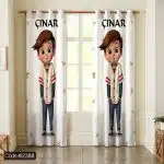 پرده چاپی پسر خجالتی کد 2388