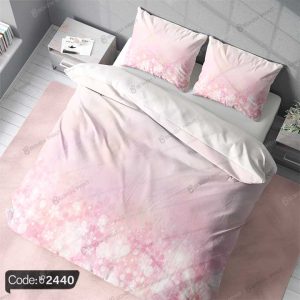 روتختی سه بعدی ساده صورتی کد 2440