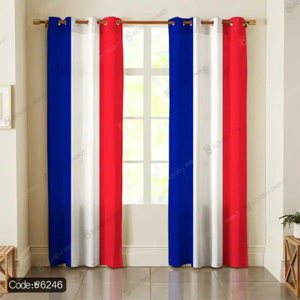 پرده چاپی پرچم فرانسه کد 6246