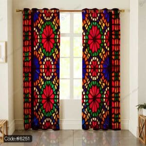 پرده طرح سنتی کد 6251