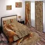 ست اتاق خواب اسب و تایپوگرافی کد 6311