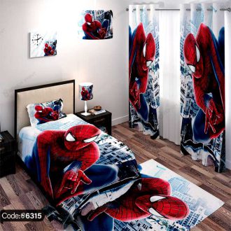 ست اتاق خواب مرد عنکبوتی SpiderMan کد 6315