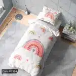 روتختی رنگین کمان با طراحی شاد و رنگارنگ برای اتاق کودک.