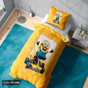 روتختی مینیون کد 6386 – دکوراسیون شاد و کودکانه برای اتاق خواب