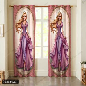 پرده تصویری طرح چهره زن: استایلی شیک و مدرن برای فضای خانه شما