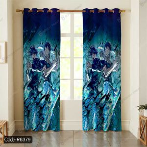 پرده پانچ انیمه کد 6379 – پرده‌ای شاد و جذاب برای اتاق طرفداران انیمه