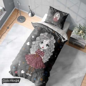 خرید و قیمت روتختی طرح دختر خجالتی کد 6424