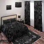 ست اتاق خواب اکسسوری طرح هندسی سه بعدی کد 2226 با طراحی مدرن و بی‌نظیر، اتاق خواب شما را به فضایی شیک و خاص تبدیل می‌کند.