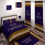 "ست اتاق خواب اکسسوری طرح رنگی ساده کد 5634 با طراحی شیک و رنگ‌های جذاب، مناسب برای دکوراسیون مدرن و رنگارنگ اتاق خواب."