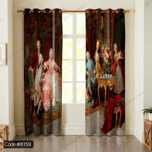 خرید وقیمت پرده پانچ فرانسور ی کد 6159