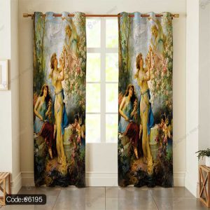 خرید وقیمت پرده پانچ فرانسوی کد 6195