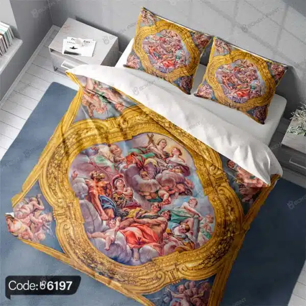 خرید وقیمت روتختی طرح فرانسوی کد 6197